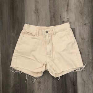 John galt cream shorts
